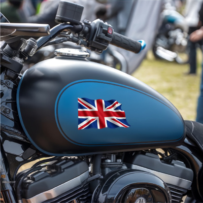 Aufkleber Gro�britannien Flagge im Wind - Ansicht 7