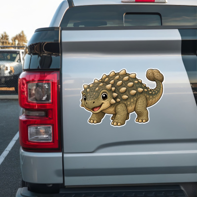 Aufkleber S��er Ankylosaurus - Ansicht 2
