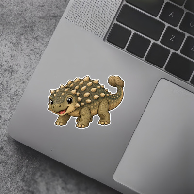 Aufkleber S��er Ankylosaurus - Ansicht 5