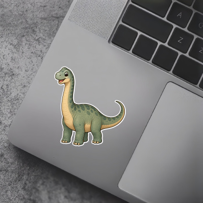 Aufkleber S��er Brachiosaurus - Ansicht 5