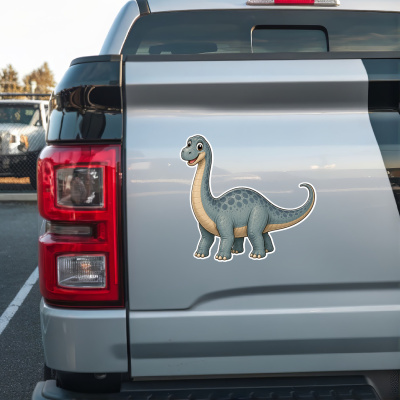 Aufkleber S��er Brontosaurus - Ansicht 2