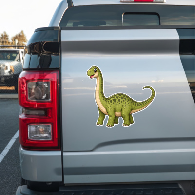 Aufkleber S��er Diplodocus - Ansicht 2