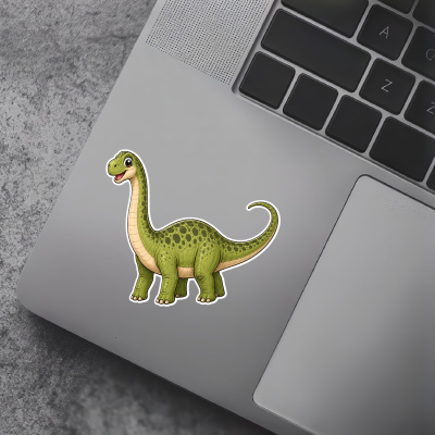 Aufkleber S��er Diplodocus - Ansicht 5