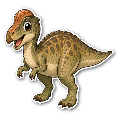 Wandtattoo  Dino Maiasaura 