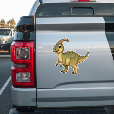 Aufkleber S��er Parasaurolophus - Ansicht 2