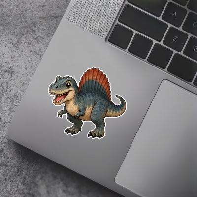 Aufkleber S��er Spinosaurus - Ansicht 5