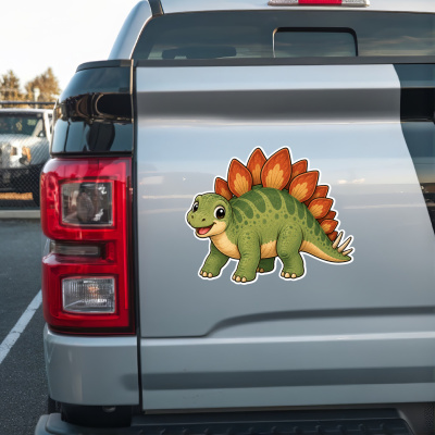 Aufkleber S��er Stegosaurus - Ansicht 2