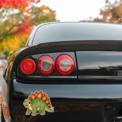 Aufkleber S��er Stegosaurus - Ansicht 3