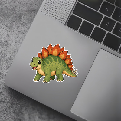 Aufkleber S��er Stegosaurus - Ansicht 5