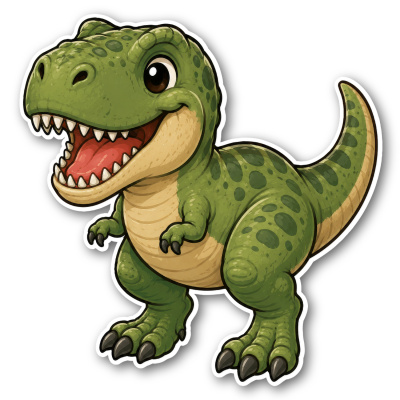 Wandtattoo  Dino T-Rex 