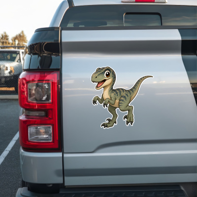 Aufkleber S��er Velociraptor - Ansicht 2