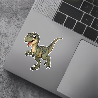 Aufkleber S��er Velociraptor - Ansicht 5