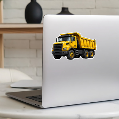 Aufkleber Kipplaster LKW - Ansicht 8