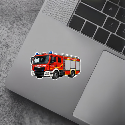 Aufkleber Feuerwehr Tankl�schfahrzeug - Ansicht 5