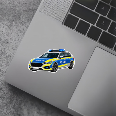Aufkleber Polizeiauto - Ansicht 5