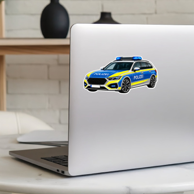 Aufkleber Polizeiauto - Ansicht 8