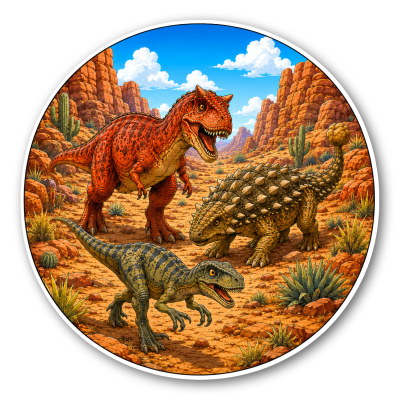 Wandtattoo  Dino Velociraptor 