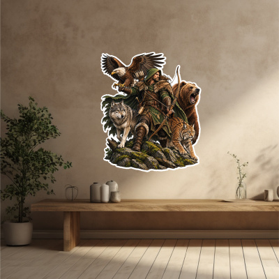 Wandtattoo 