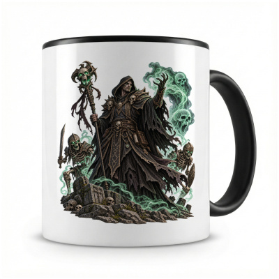 Tasse mit  Totenbeschw�rer 