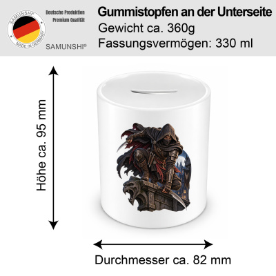 Spardose mit dem Motiv Schurke - Ansicht 2