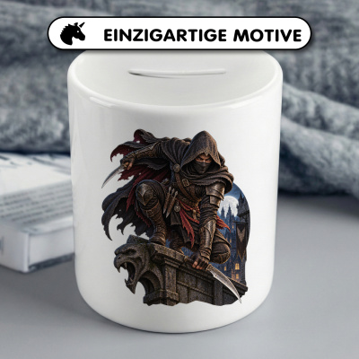 Spardose mit dem Motiv Schurke - Ansicht 3