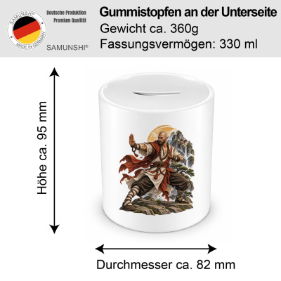Spardose mit dem Motiv M�nch - Ansicht 2