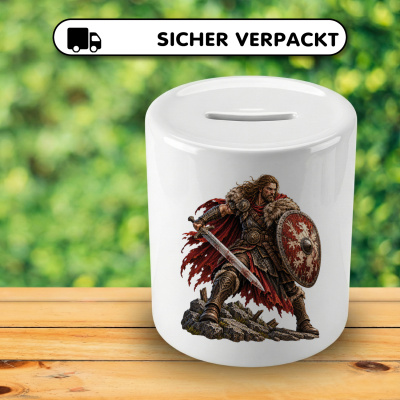 Spardose mit dem Motiv Krieger - Ansicht 4