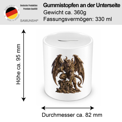 Spardose mit dem Motiv Gargoyle - Ansicht 2
