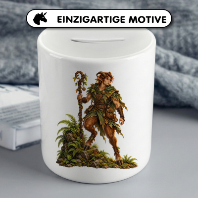 Spardose mit dem Motiv Faun - Ansicht 3