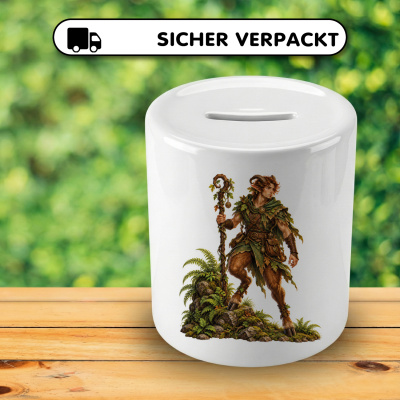 Spardose mit dem Motiv Faun - Ansicht 4