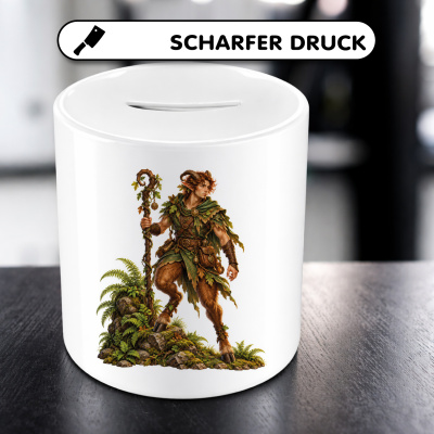Spardose mit dem Motiv Faun - Ansicht 5