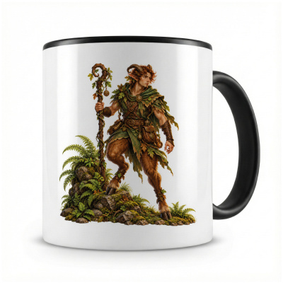 Tasse mit  Faun 