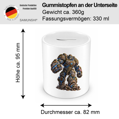 Spardose mit dem Motiv Golem - Ansicht 2