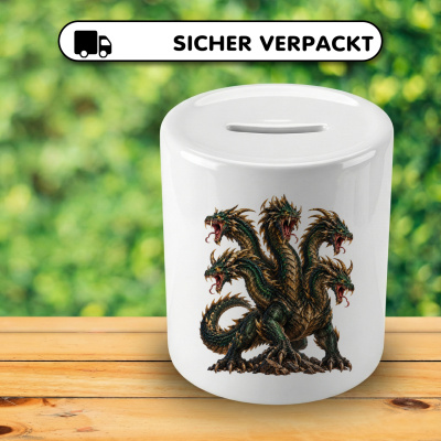 Spardose mit dem Motiv Hydra - Ansicht 4