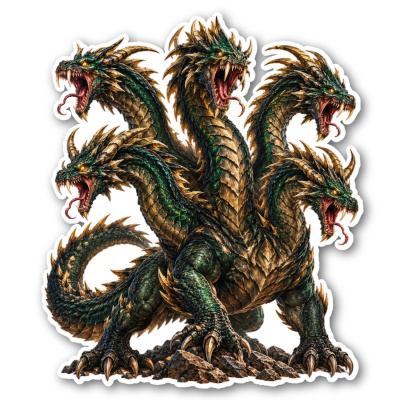 Aufkleber Hydra