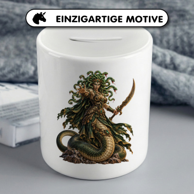Spardose mit dem Motiv Gorgone - Ansicht 3