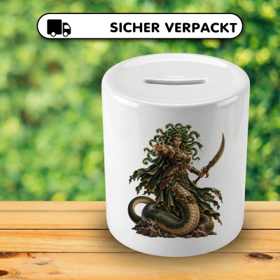 Spardose mit dem Motiv Gorgone - Ansicht 4