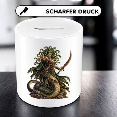 Spardose mit dem Motiv Gorgone - Ansicht 5