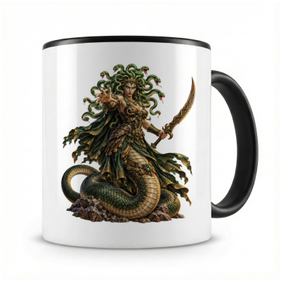 Tasse mit  Gorgone 