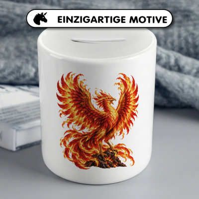 Spardose mit dem Motiv Ph�nix - Ansicht 3
