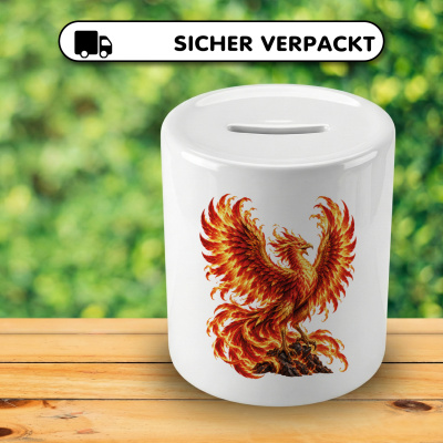 Spardose mit dem Motiv Ph�nix - Ansicht 4