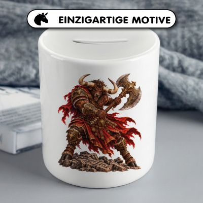 Spardose mit dem Motiv Minotauros - Ansicht 3