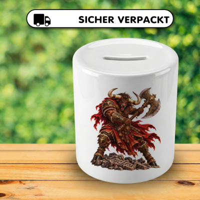 Spardose mit dem Motiv Minotauros - Ansicht 4