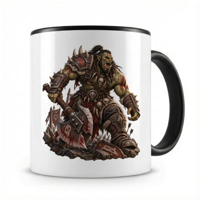 Tasse mit  Ork 