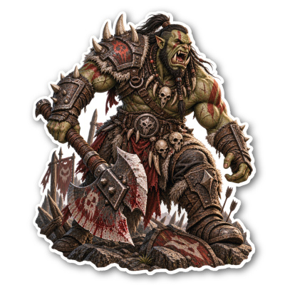 Wandtattoo  Ork 