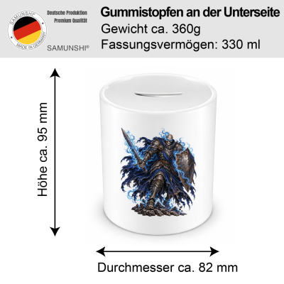 Spardose mit dem Motiv Untoter Ritter - Ansicht 2
