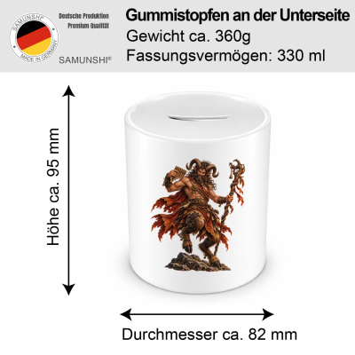 Spardose mit dem Motiv Satyr - Ansicht 2