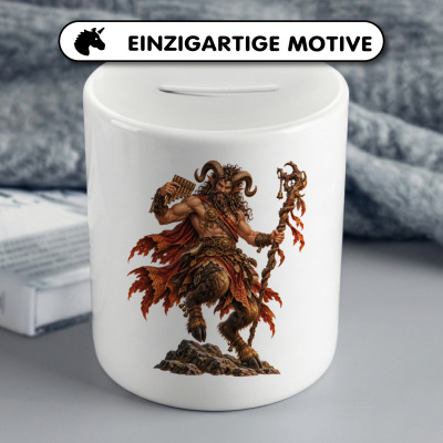 Spardose mit dem Motiv Satyr - Ansicht 3