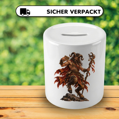 Spardose mit dem Motiv Satyr - Ansicht 4