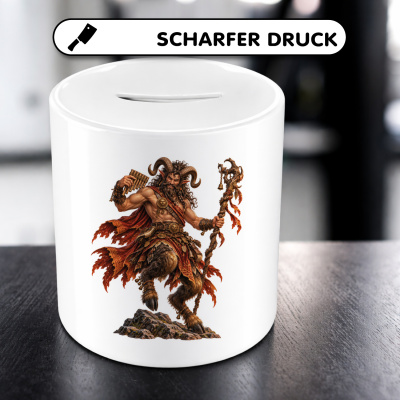 Spardose mit dem Motiv Satyr - Ansicht 5